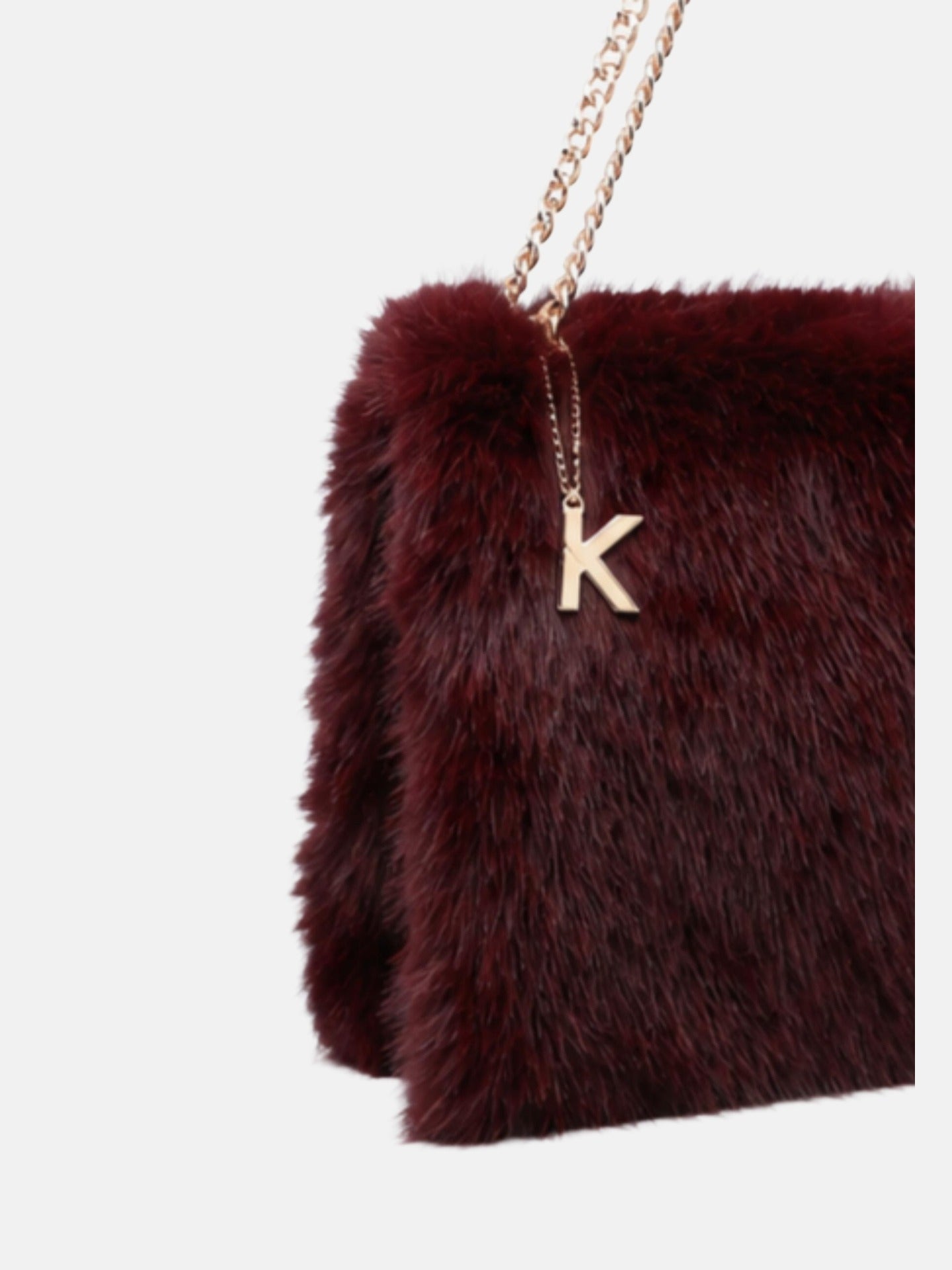 Borsa a Mano in Poliestere 100% Bordeaux
