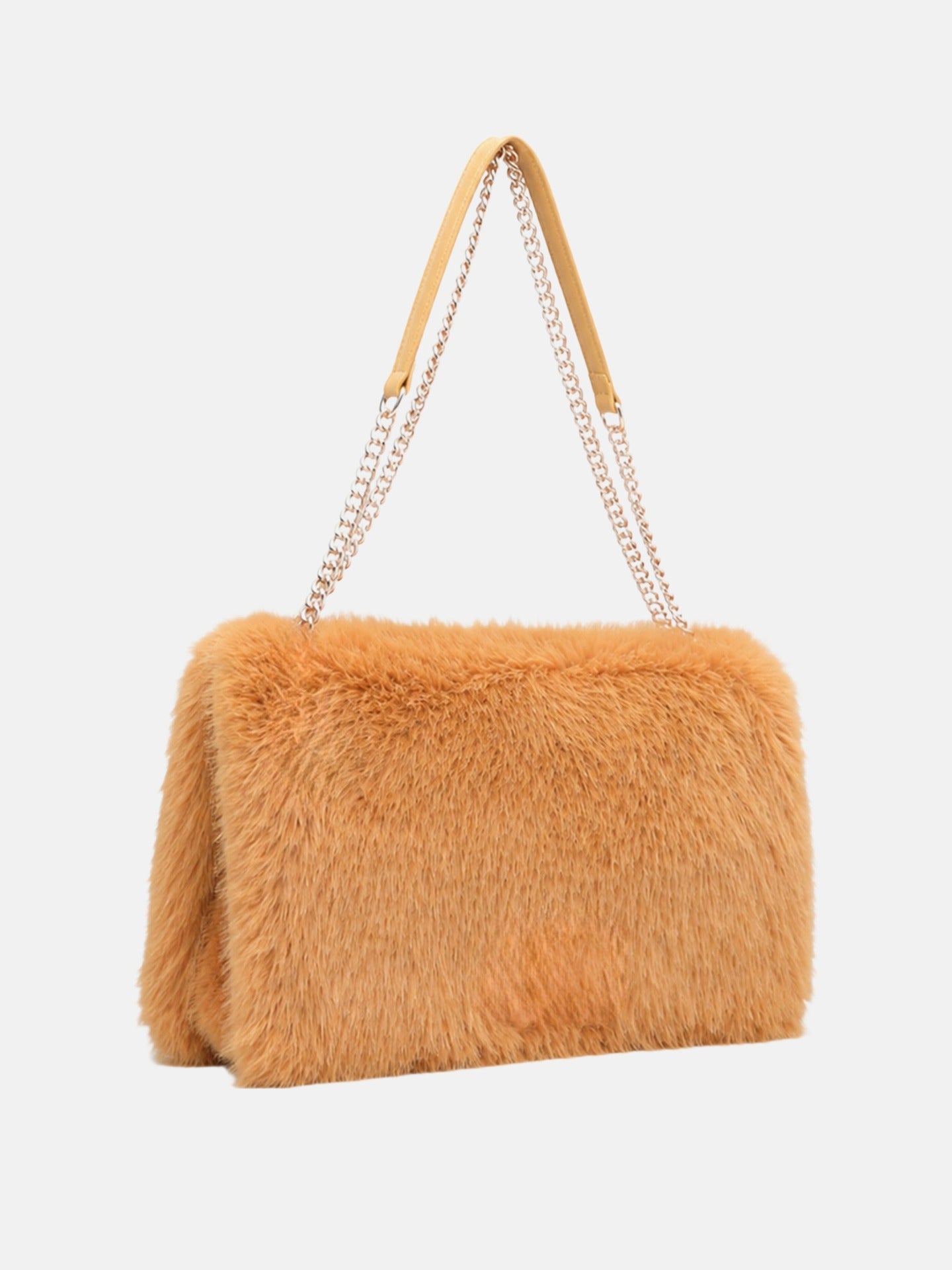 Borsa a Mano in Poliestere 100% Giallo