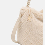 Borsa a Mano in Poliestere 100% Beige
