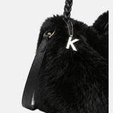 Borsa a Mano in Poliestere 100% Nero
