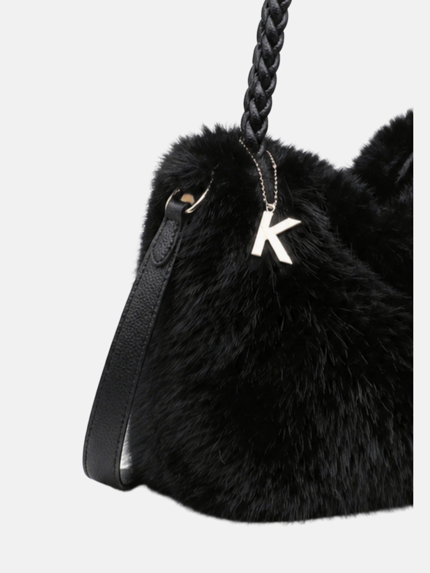 Borsa a Mano in Poliestere 100% Nero