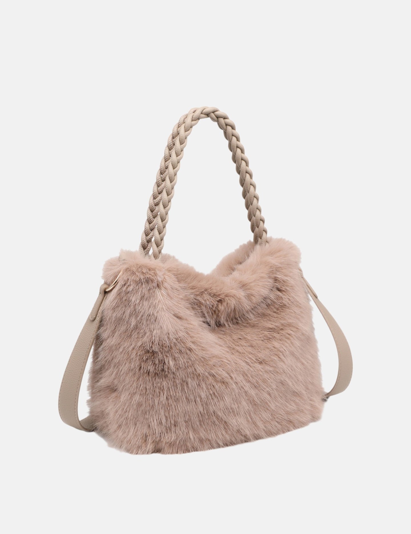 Borsa a Mano in Poliestere 100% Cammello
