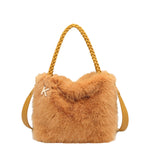Borsa a Mano in Poliestere 100% Giallo