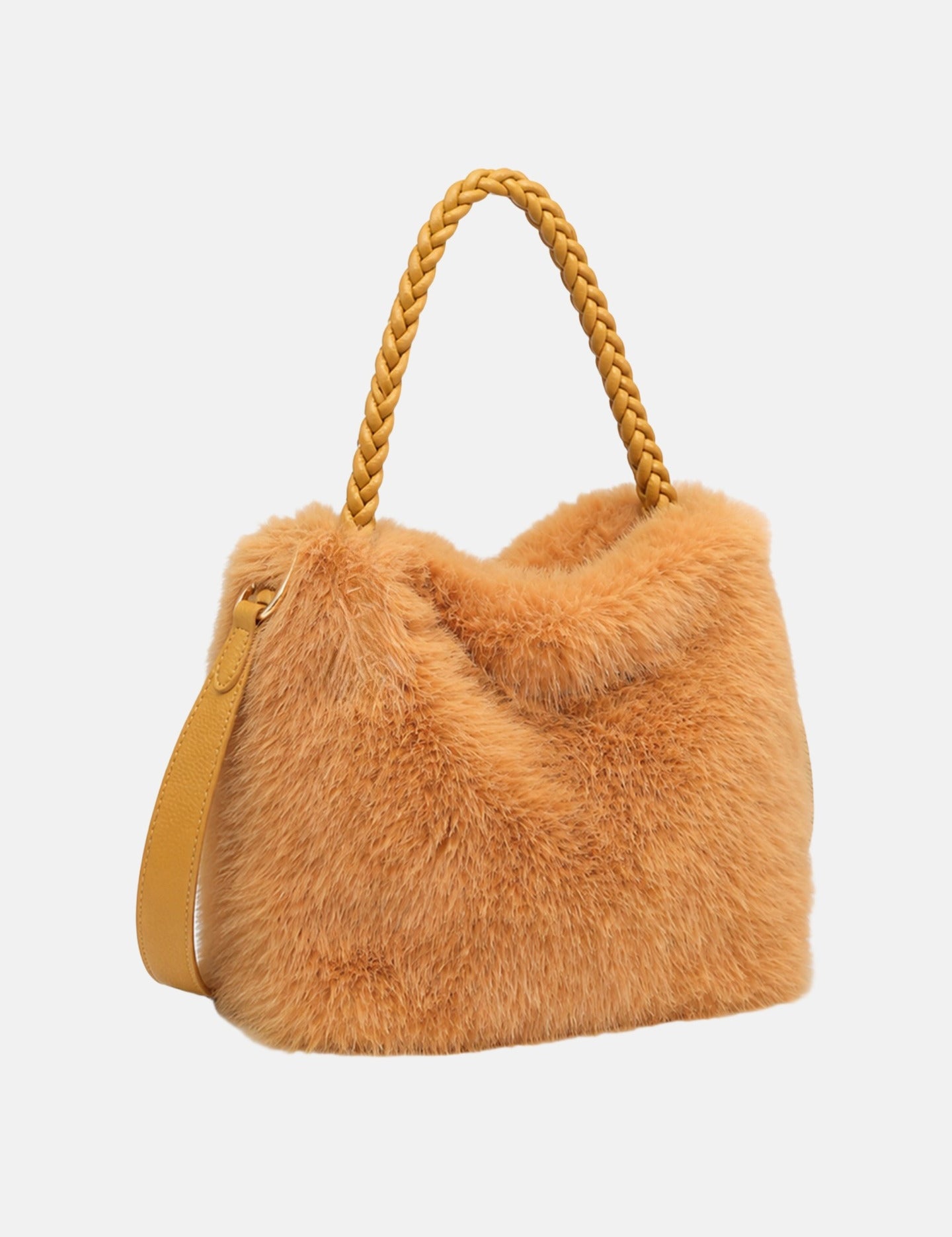 Borsa a Mano in Poliestere 100% Giallo