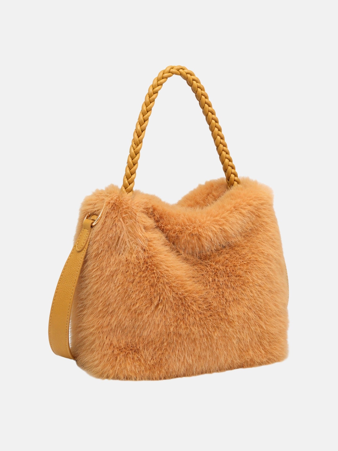 Borsa a Mano in Poliestere 100% Giallo