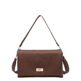 Borsa a Mano in Poliestere 100% Marrone