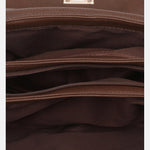 Borsa a Mano in Poliestere 100% Marrone