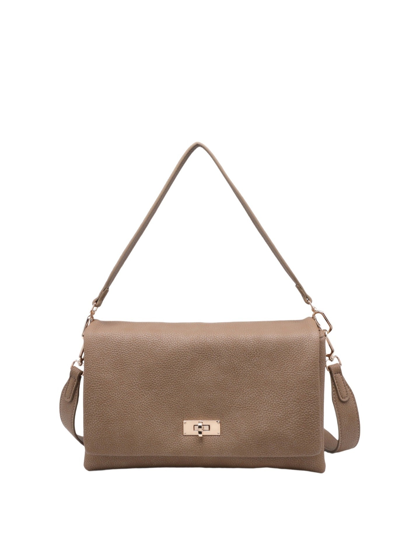 Borsa a Mano in Poliestere 100% Cammello