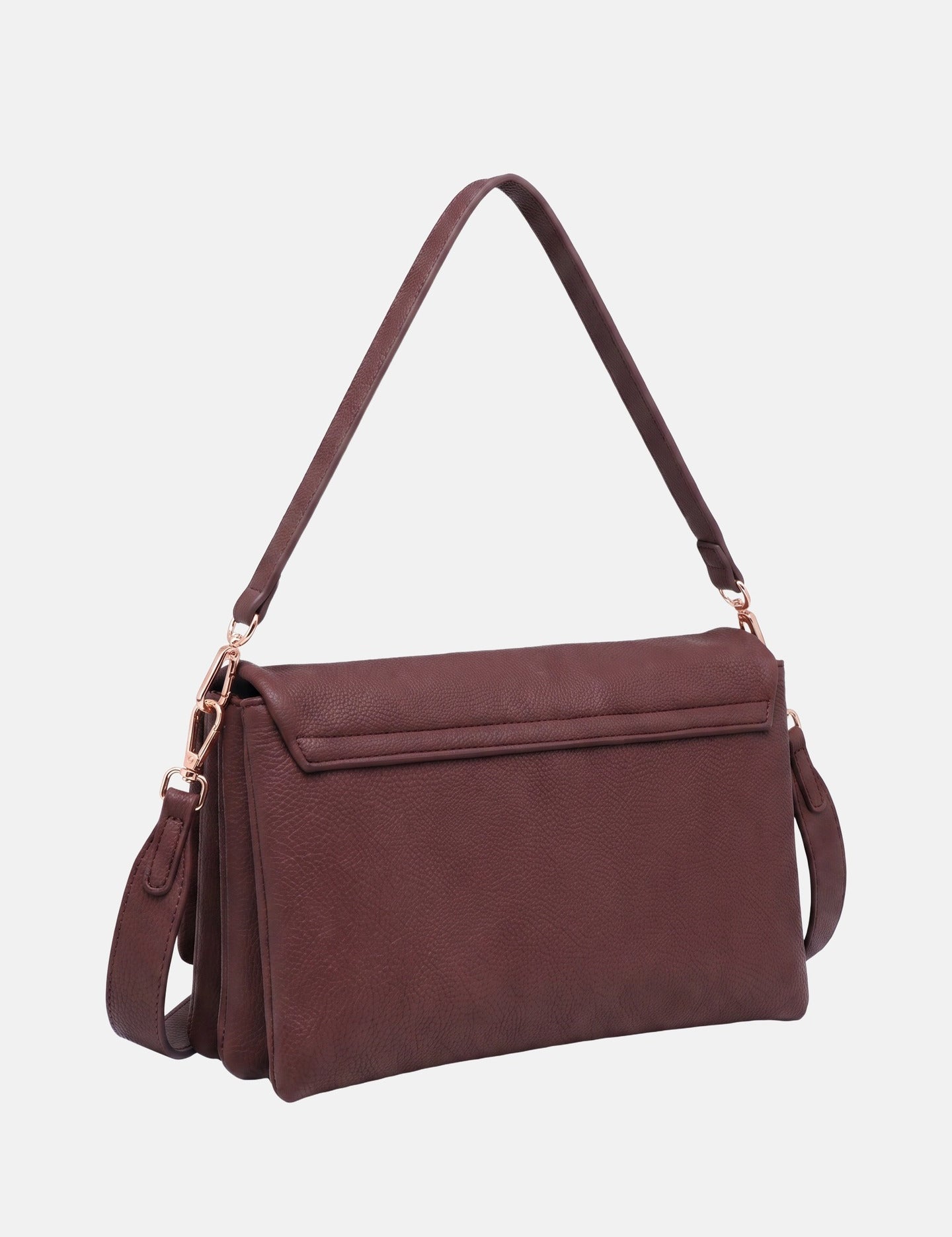 Borsa a Mano in Poliestere 100% Bordeaux