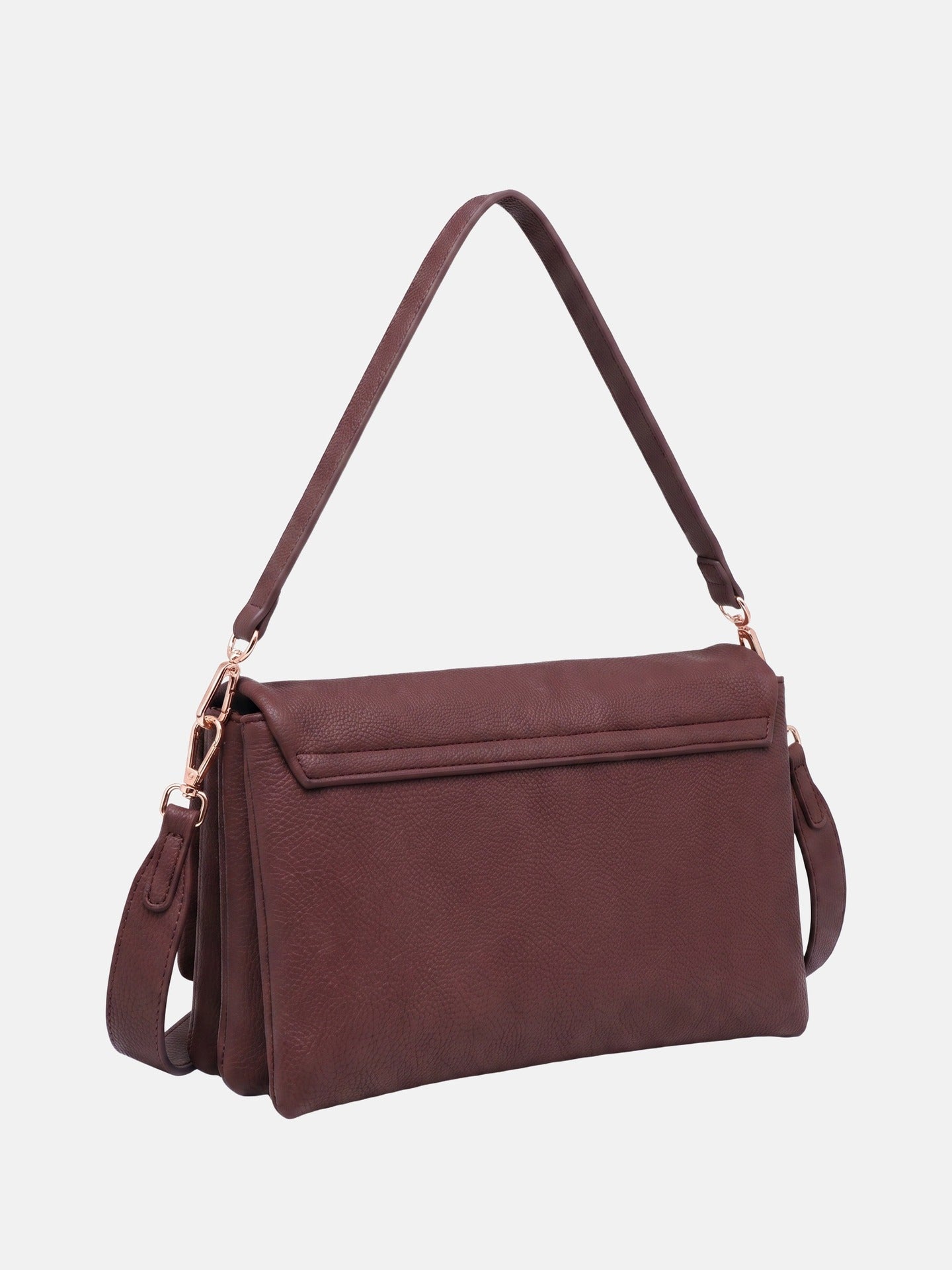 Borsa a Mano in Poliestere 100% Bordeaux