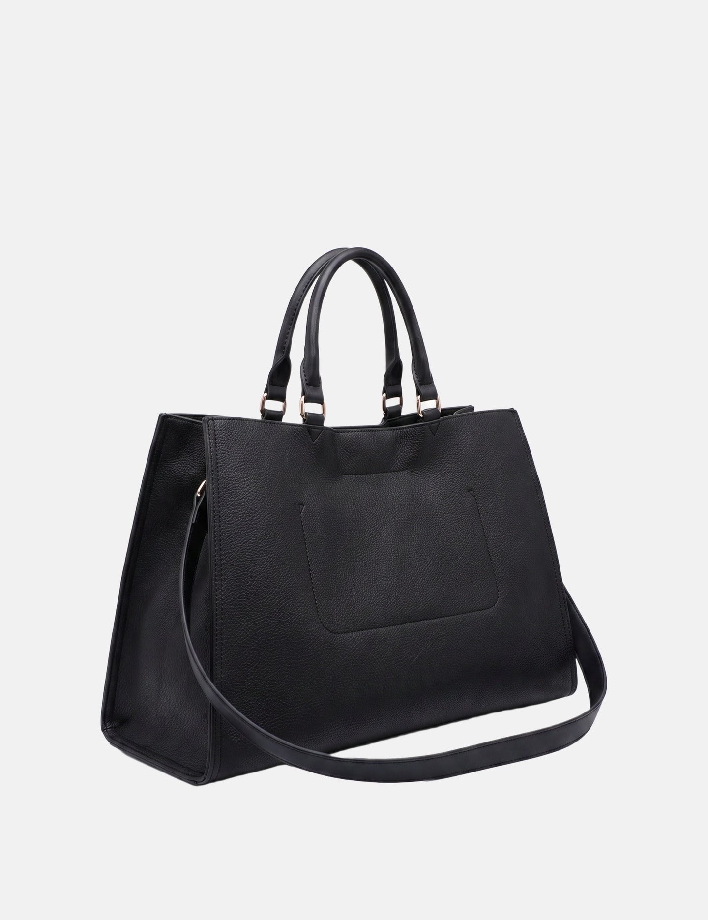 Borsa a Mano in Poliestere 100% Nero