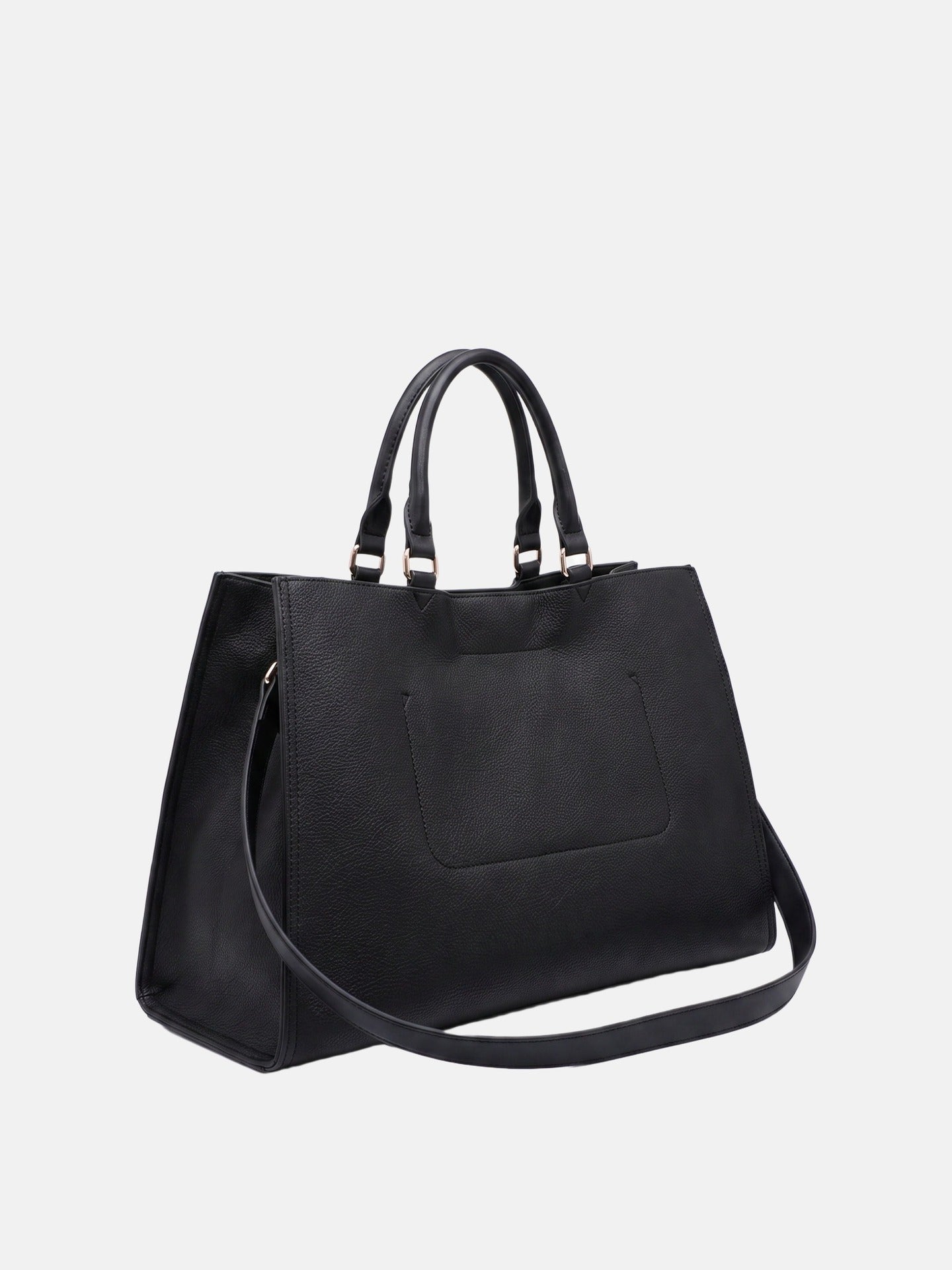 Borsa a Mano in Poliestere 100% Nero