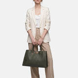 Borsa a Mano in Poliestere 100% Verde