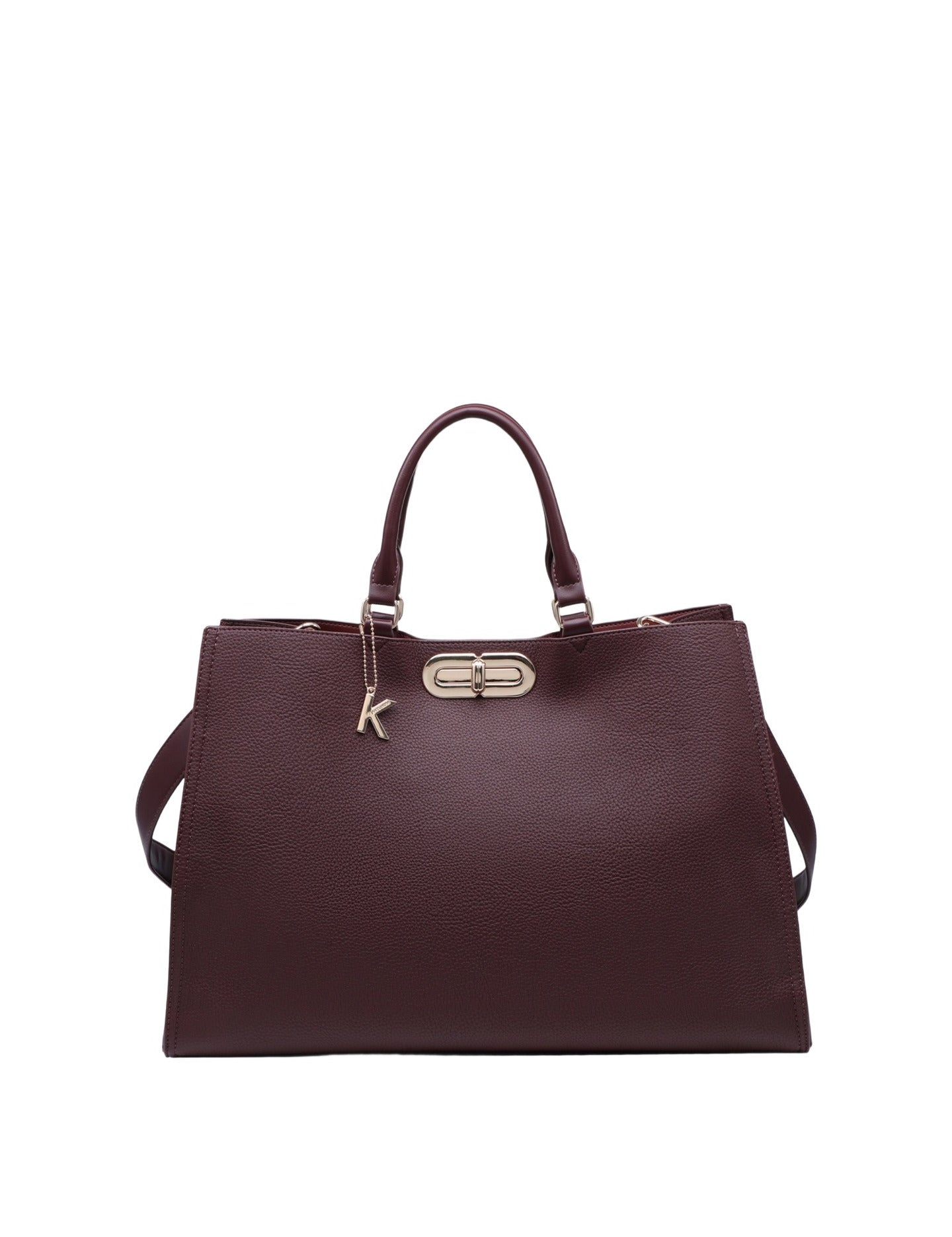 Borsa a Mano in Poliestere 100% Bordeaux