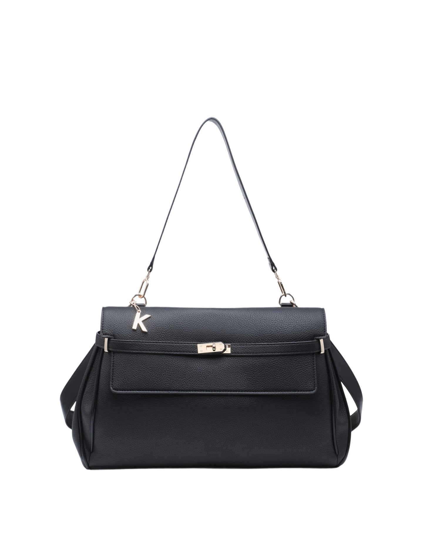 Borsa a Mano in Poliestere 100% Nero