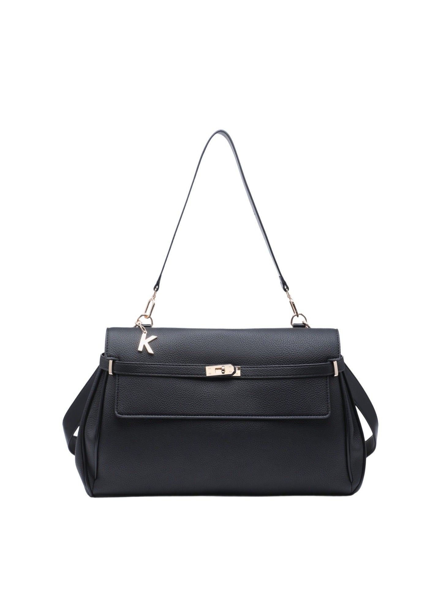 Borsa a Mano in Poliestere 100% Nero
