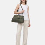 Borsa a Mano in Poliestere 100% Verde