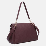 Borsa a Mano in Poliestere 100% Bordeaux