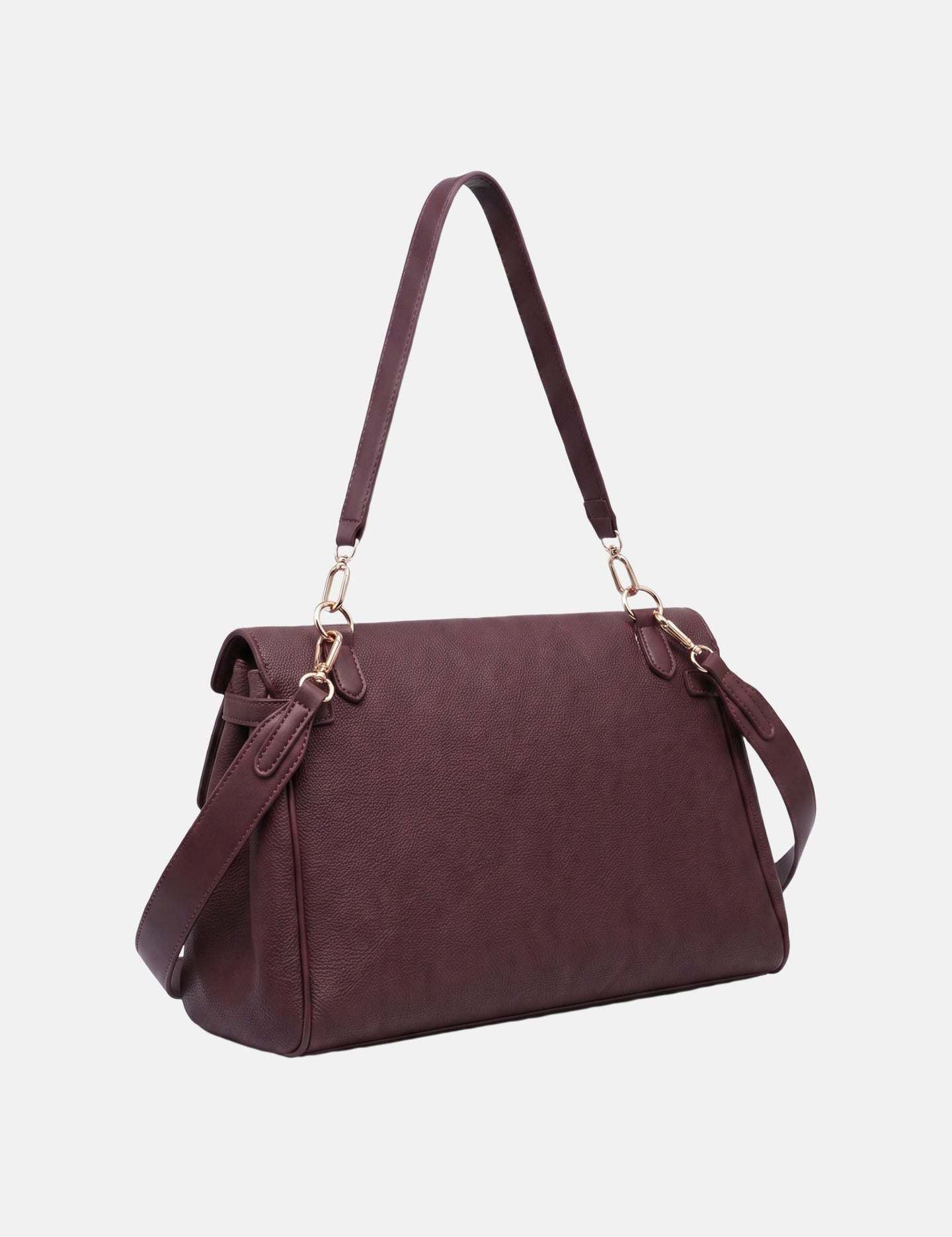 Borsa a Mano in Poliestere 100% Bordeaux