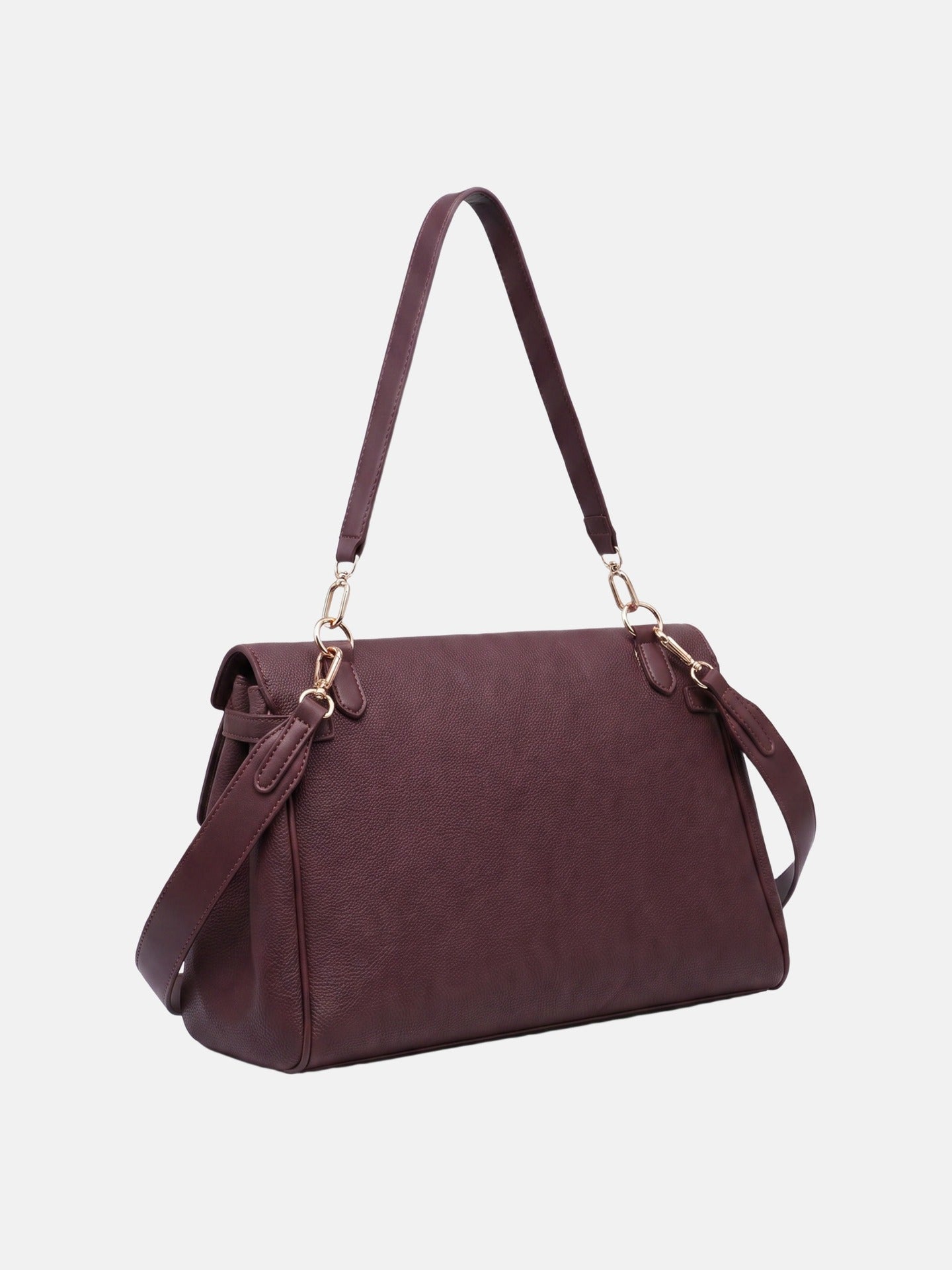 Borsa a Mano in Poliestere 100% Bordeaux