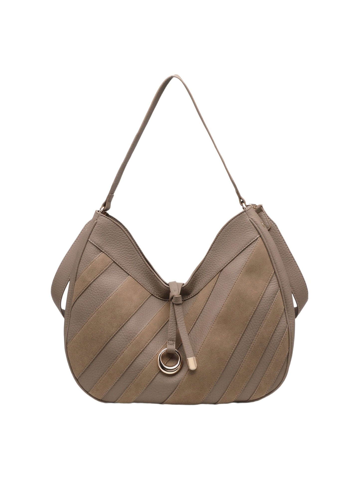 Borsa a Mano in Poliestere 100% Cammello