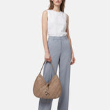 Borsa a Mano in Poliestere 100% Cammello