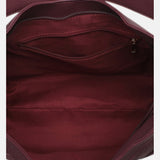 Borsa a Mano in Poliestere 100% Bordeaux
