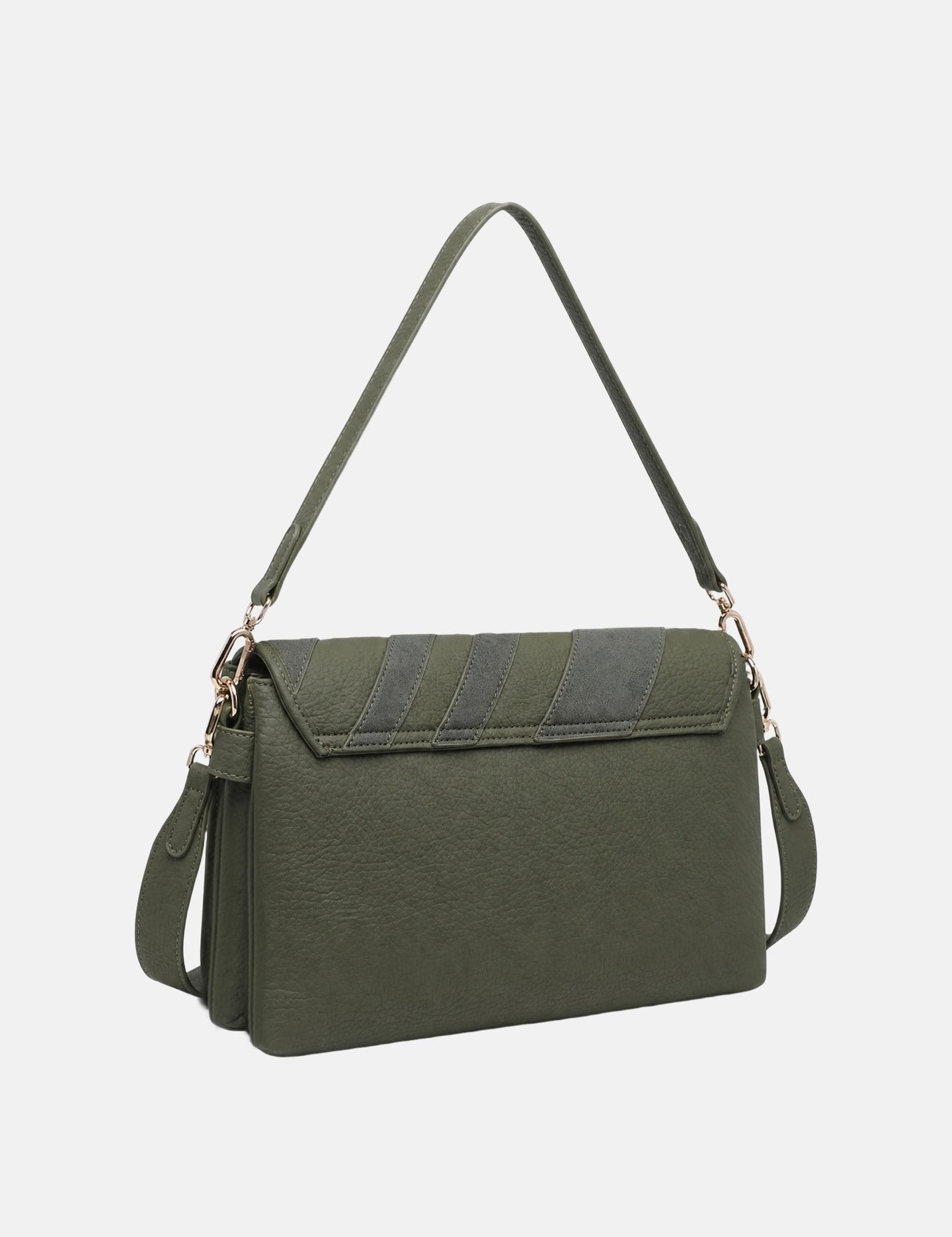 Borsa a Mano in Poliestere 100% Verde
