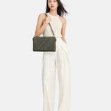 Borsa a Mano in Poliestere 100% Verde
