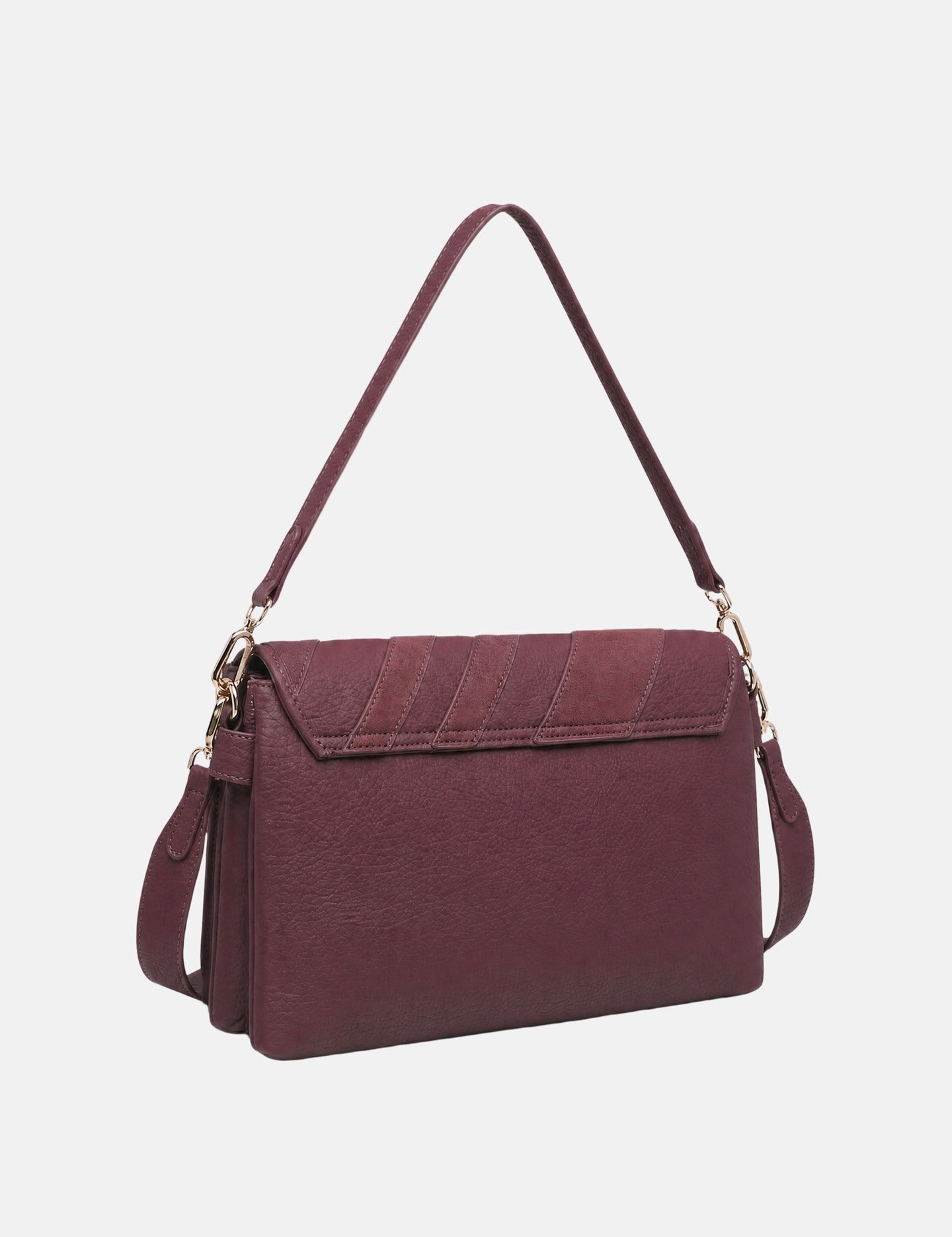 Borsa a Mano in Poliestere 100% Bordeaux