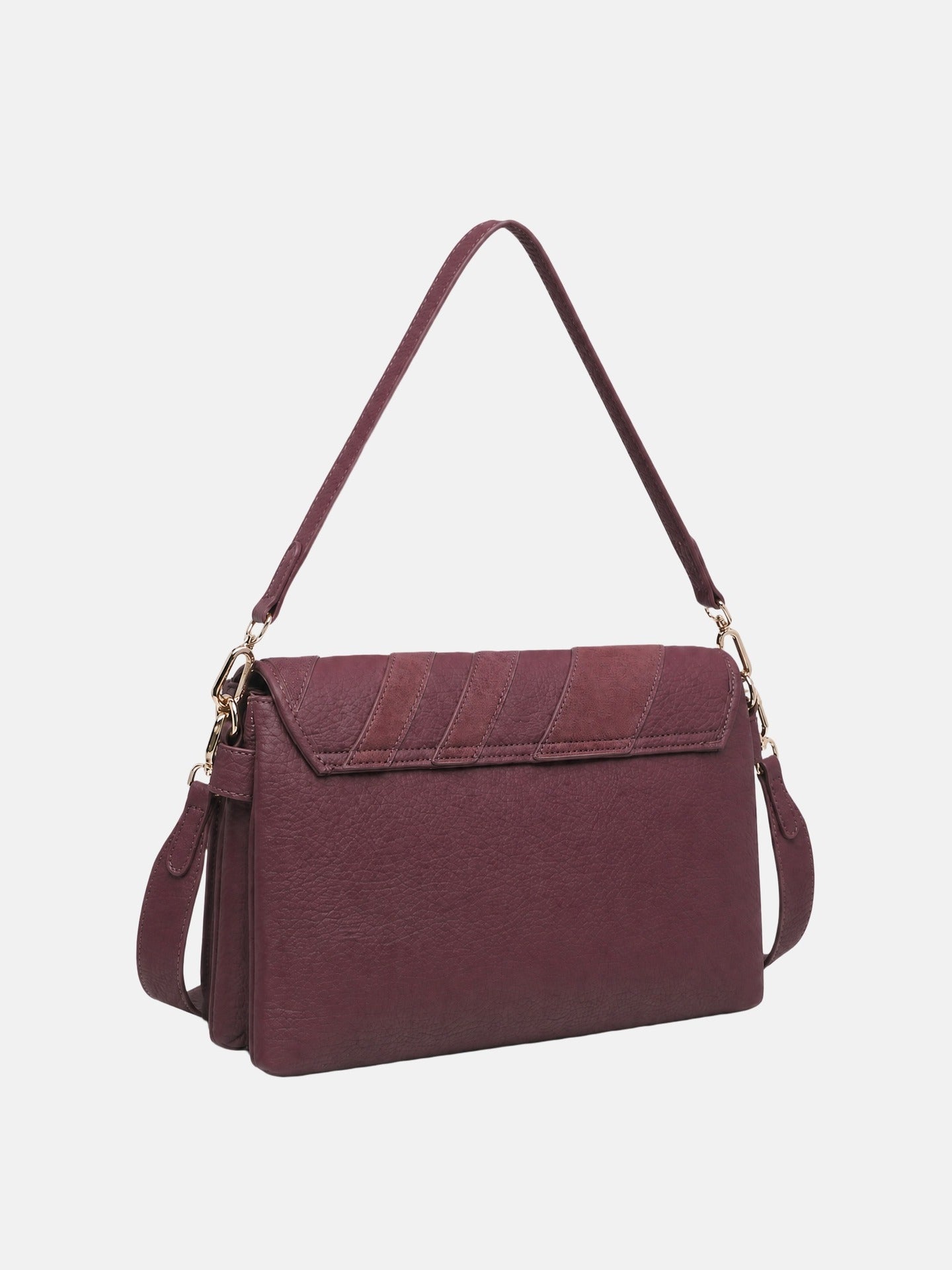 Borsa a Mano in Poliestere 100% Bordeaux