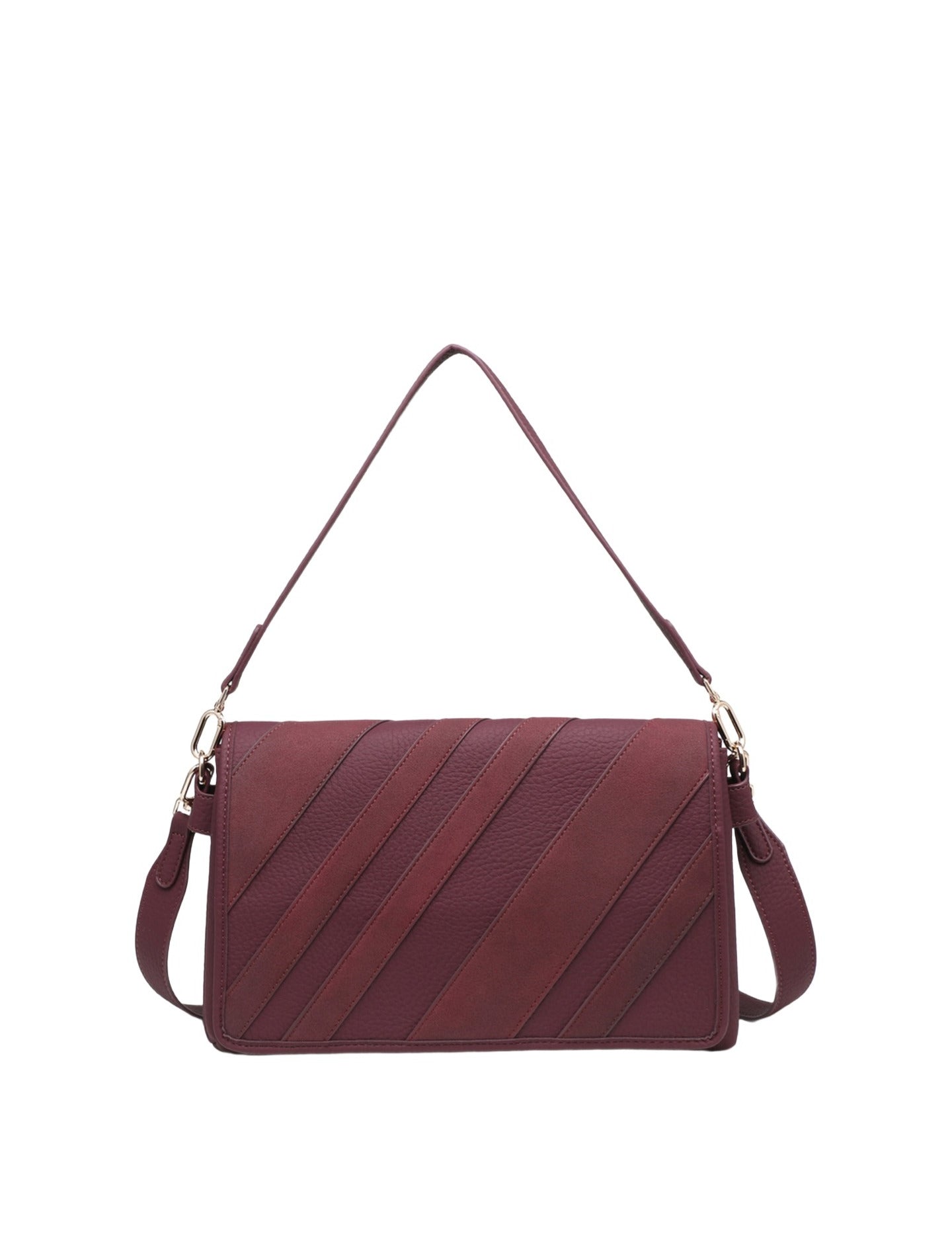 Borsa a Mano in Poliestere 100% Bordeaux