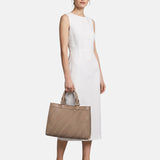 Borsa a Mano in Poliestere 100% Cammello
