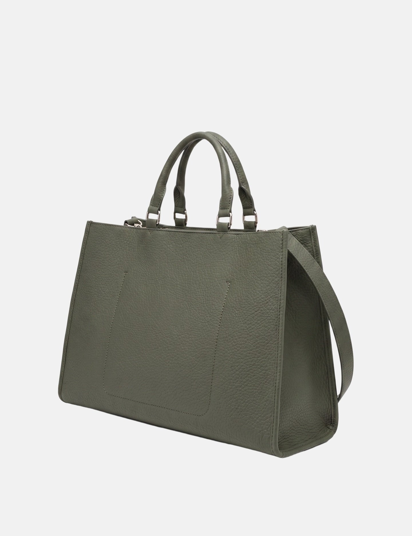 Borsa a Mano in Poliestere 100% Verde