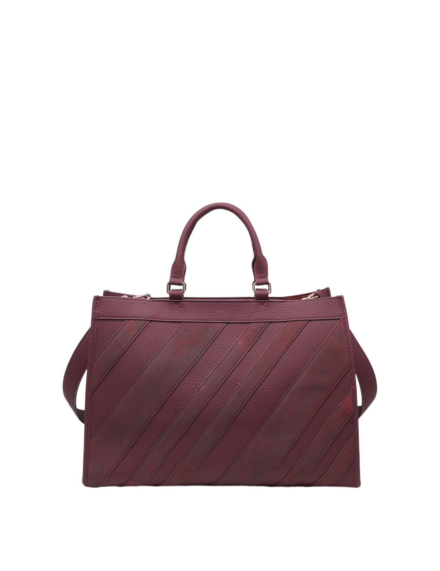 Borsa a Mano in Poliestere 100% Bordeaux