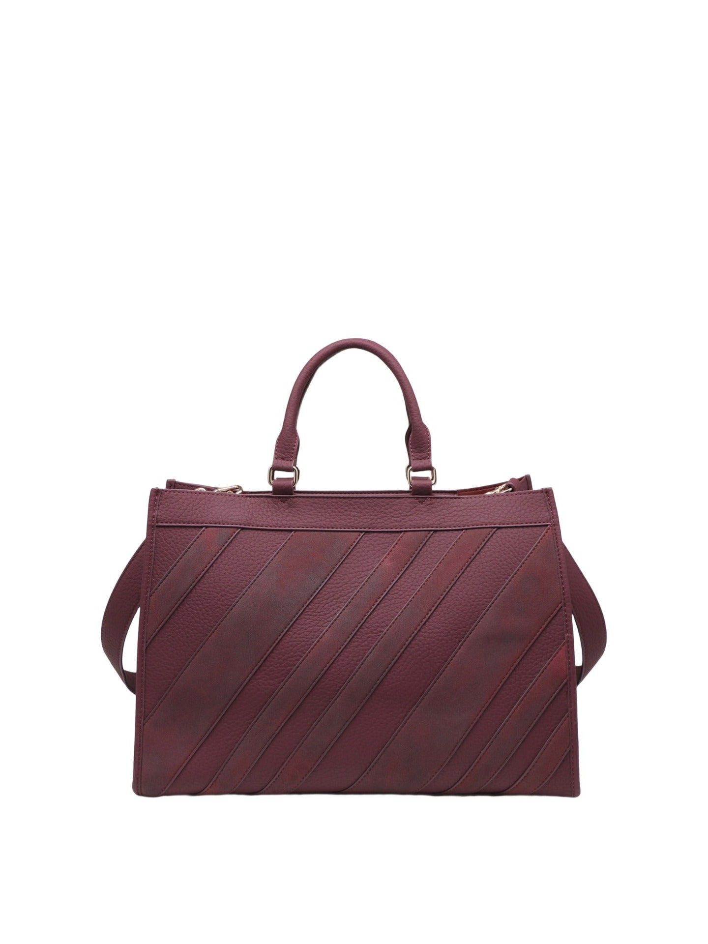 Borsa a Mano in Poliestere 100% Bordeaux