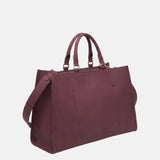 Borsa a Mano in Poliestere 100% Bordeaux