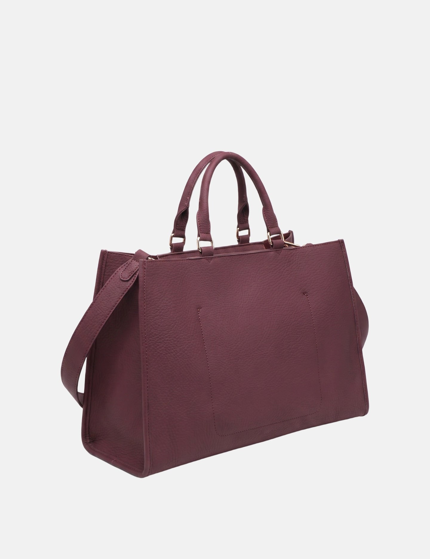 Borsa a Mano in Poliestere 100% Bordeaux
