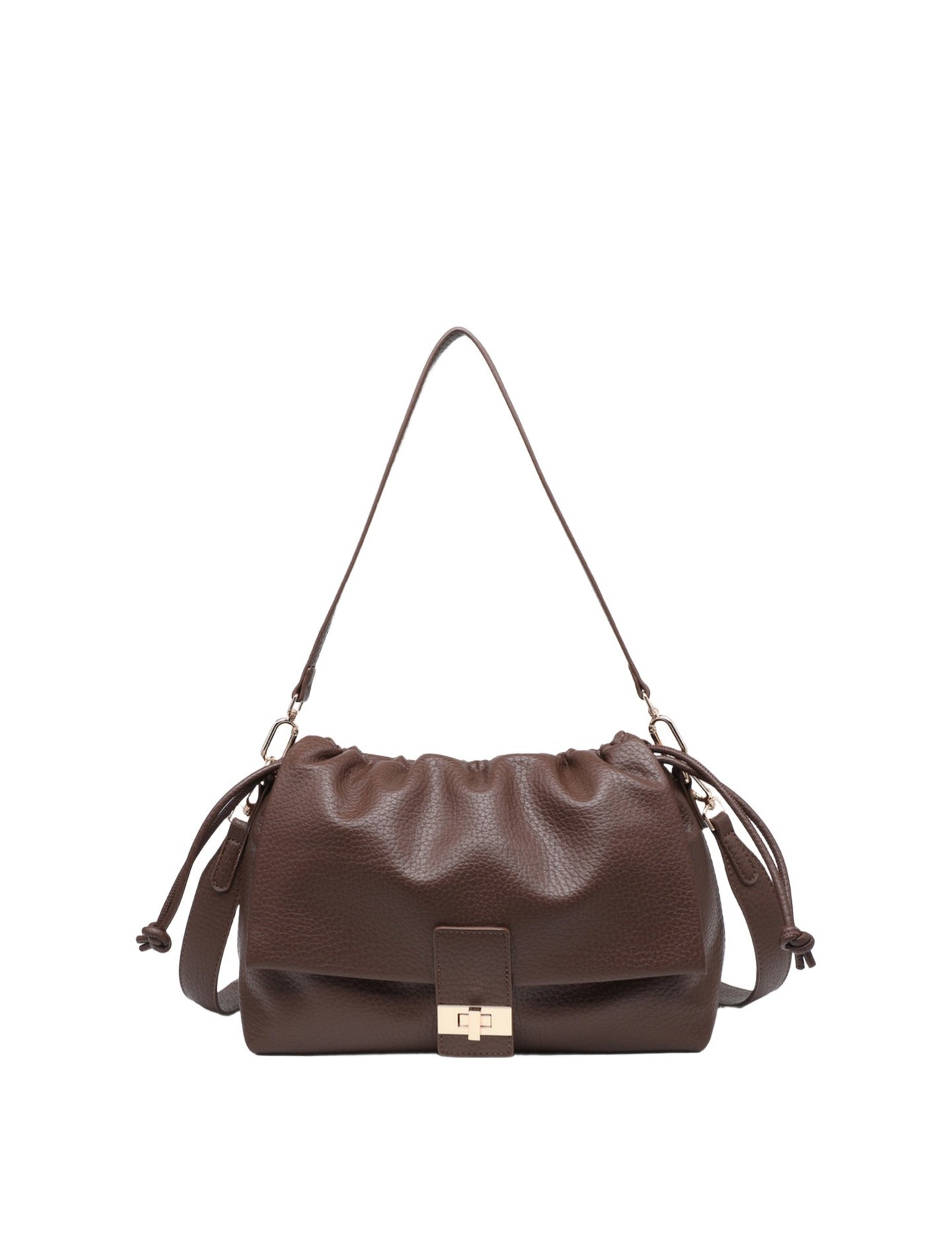 Borsa a Mano in Poliestere 100% Marrone