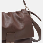 Borsa a Mano in Poliestere 100% Marrone