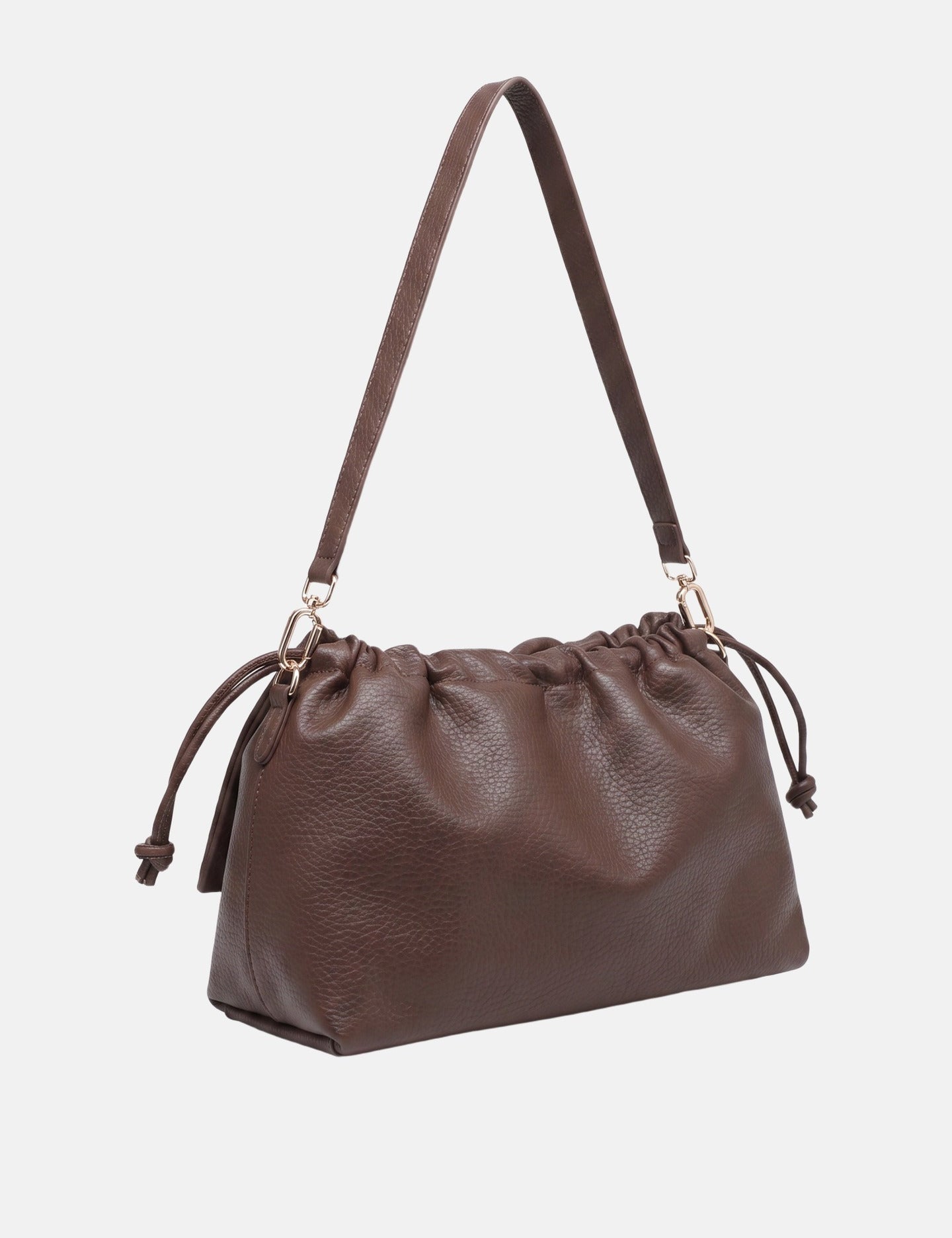 Borsa a Mano in Poliestere 100% Marrone