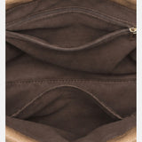 Borsa a Mano in Poliestere 100% Cammello