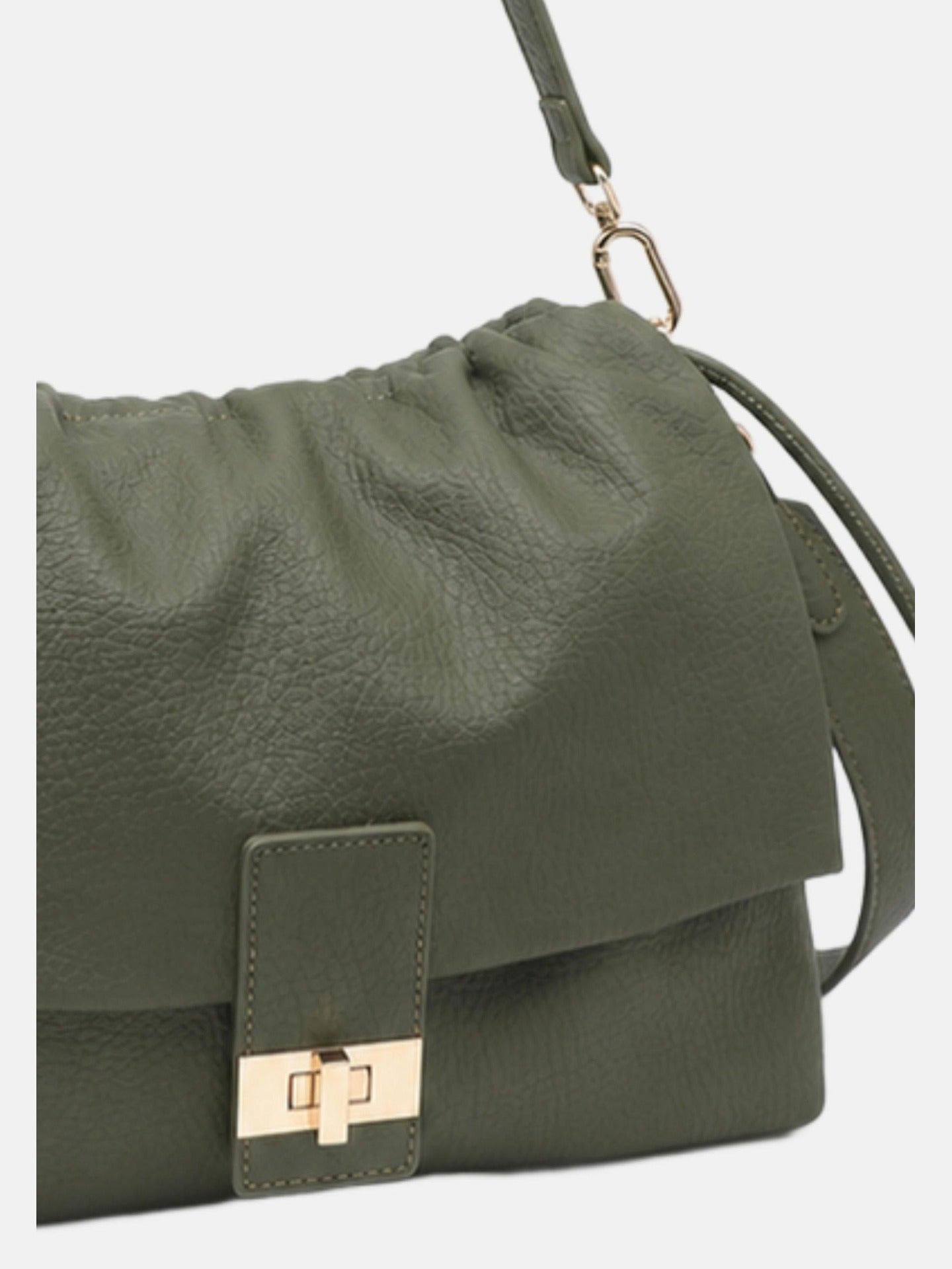 Borsa a Mano in Poliestere 100% Verde