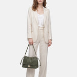Borsa a Mano in Poliestere 100% Verde