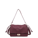 Borsa a Mano in Poliestere 100% Bordeaux