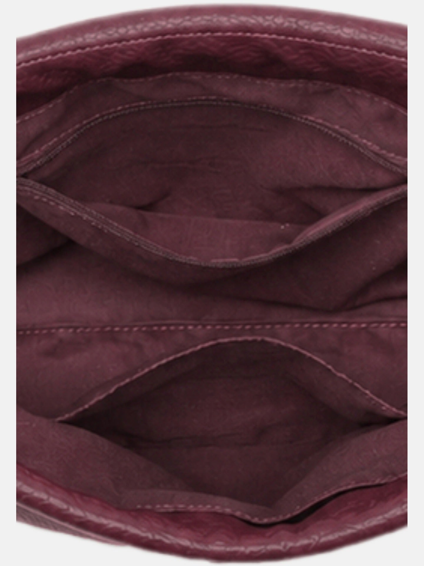 Borsa a Mano in Poliestere 100% Bordeaux