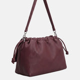 Borsa a Mano in Poliestere 100% Bordeaux