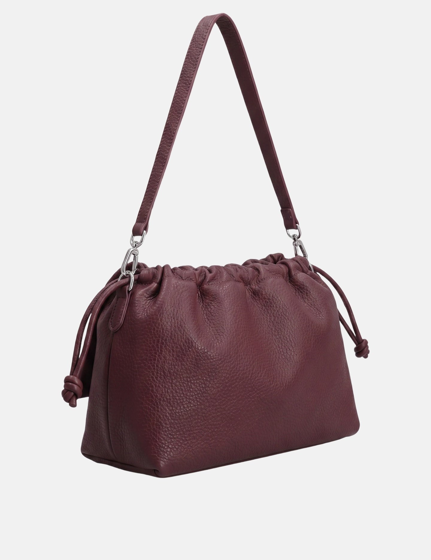 Borsa a Mano in Poliestere 100% Bordeaux