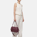 Borsa a Mano in Poliestere 100% Bordeaux