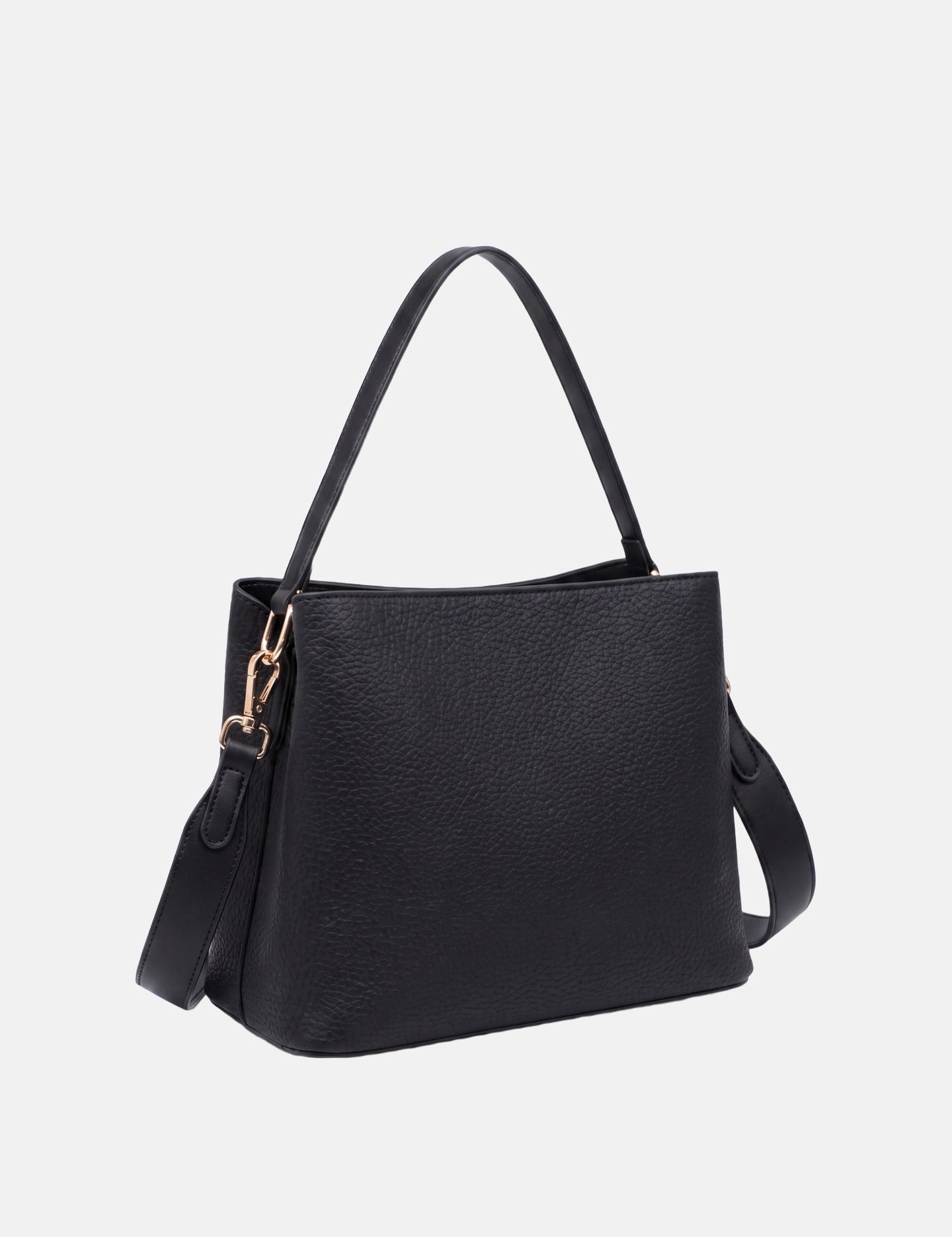 Borsa a Mano in Poliestere 100% Nero